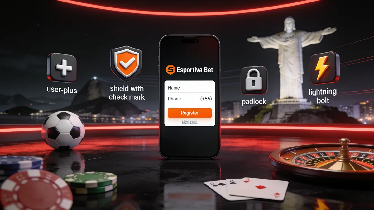 Tipos de Registro na Esportiva Bet for players in Brazil